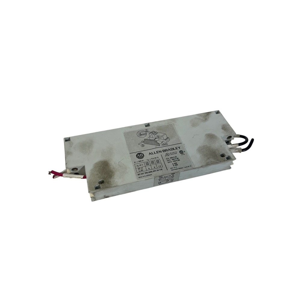 Allen-Bradley 190-A11-11 Series A AuxiliaryContact Block 600V AC Made in Germany